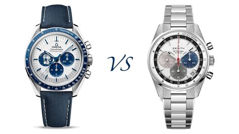 zenith chronomaster sport vs omega speedmaster|Zenith Chronomaster Sport Two Tone Review .